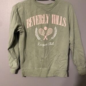 Mighty Fine Green Sweatshirt